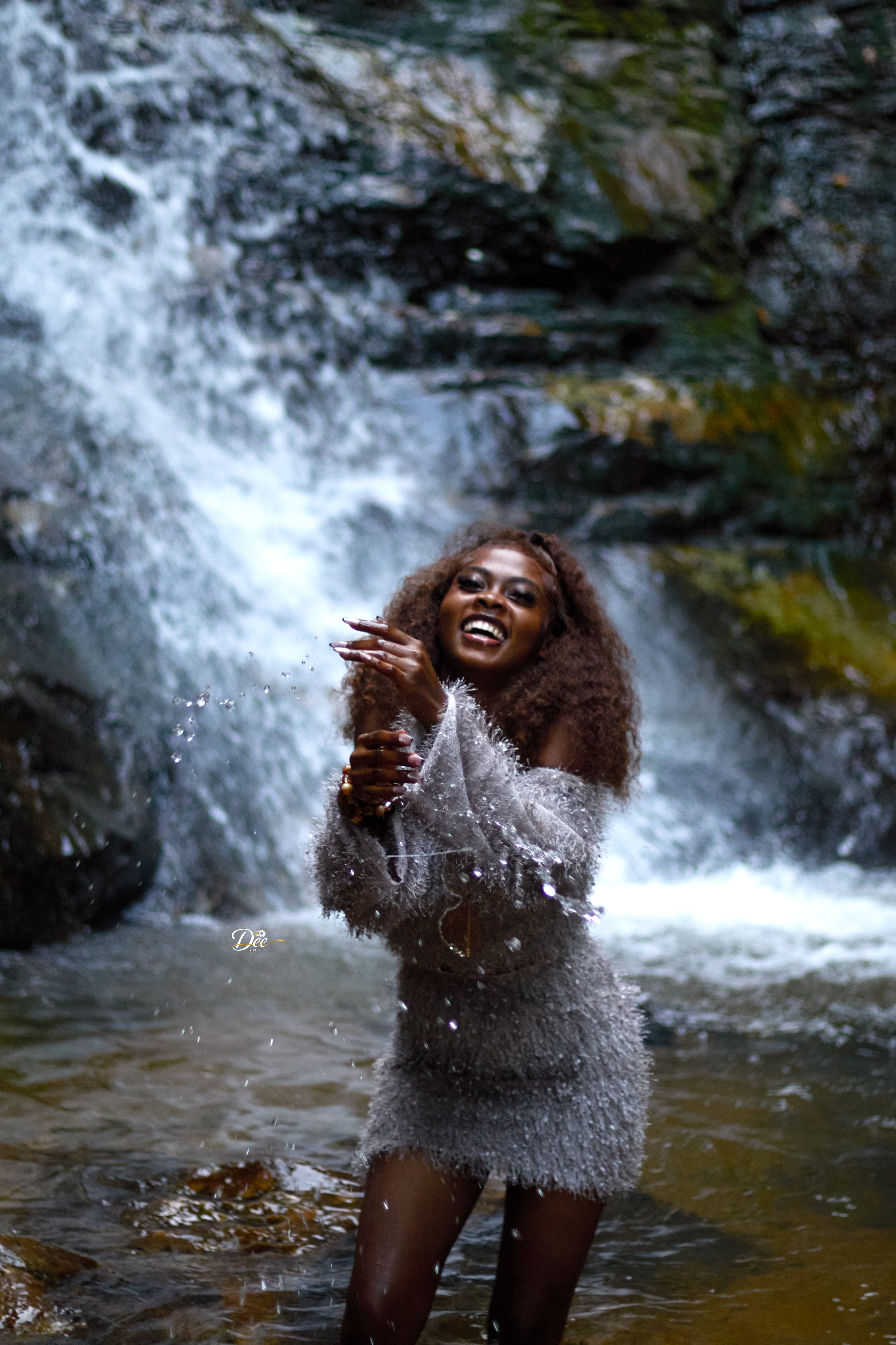 WATERFALL PHOTOSHOOT